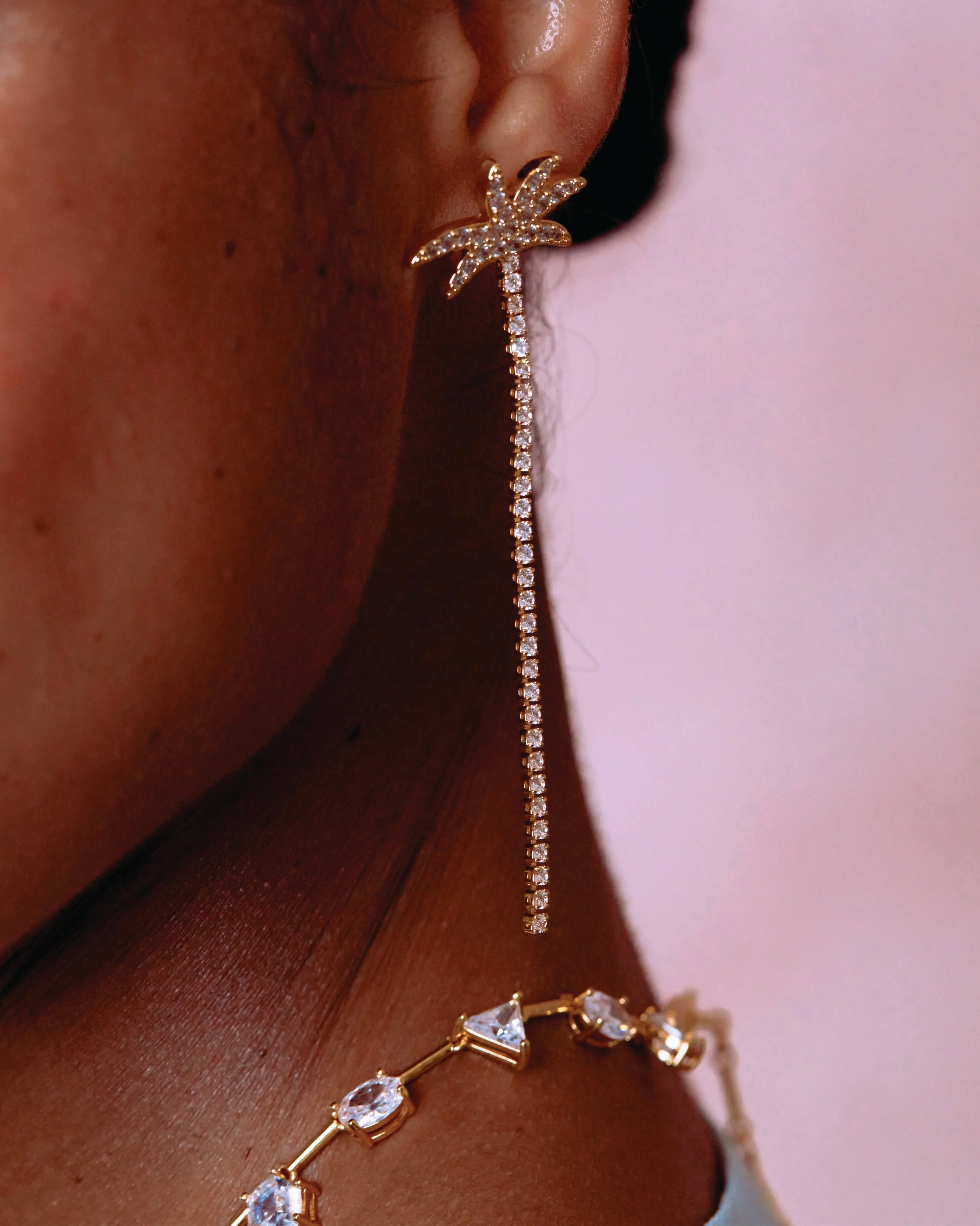 HEAT WAVES FRINGE EARRINGS - Image 3