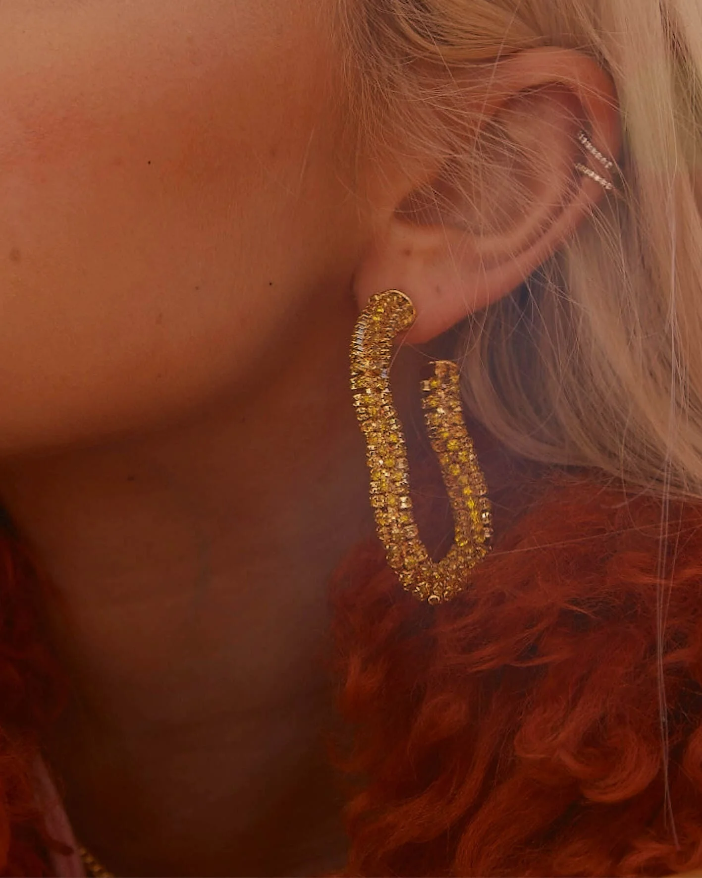 OBSESSION SPARKLE HOOP - Image 5