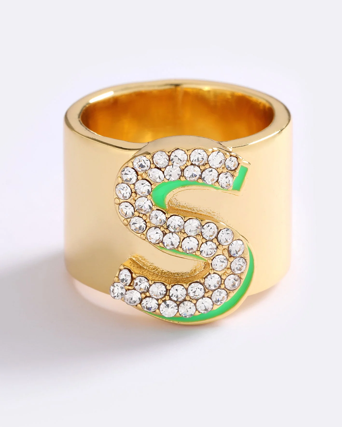 SAY MY NAME INITIAL RING - Image 4