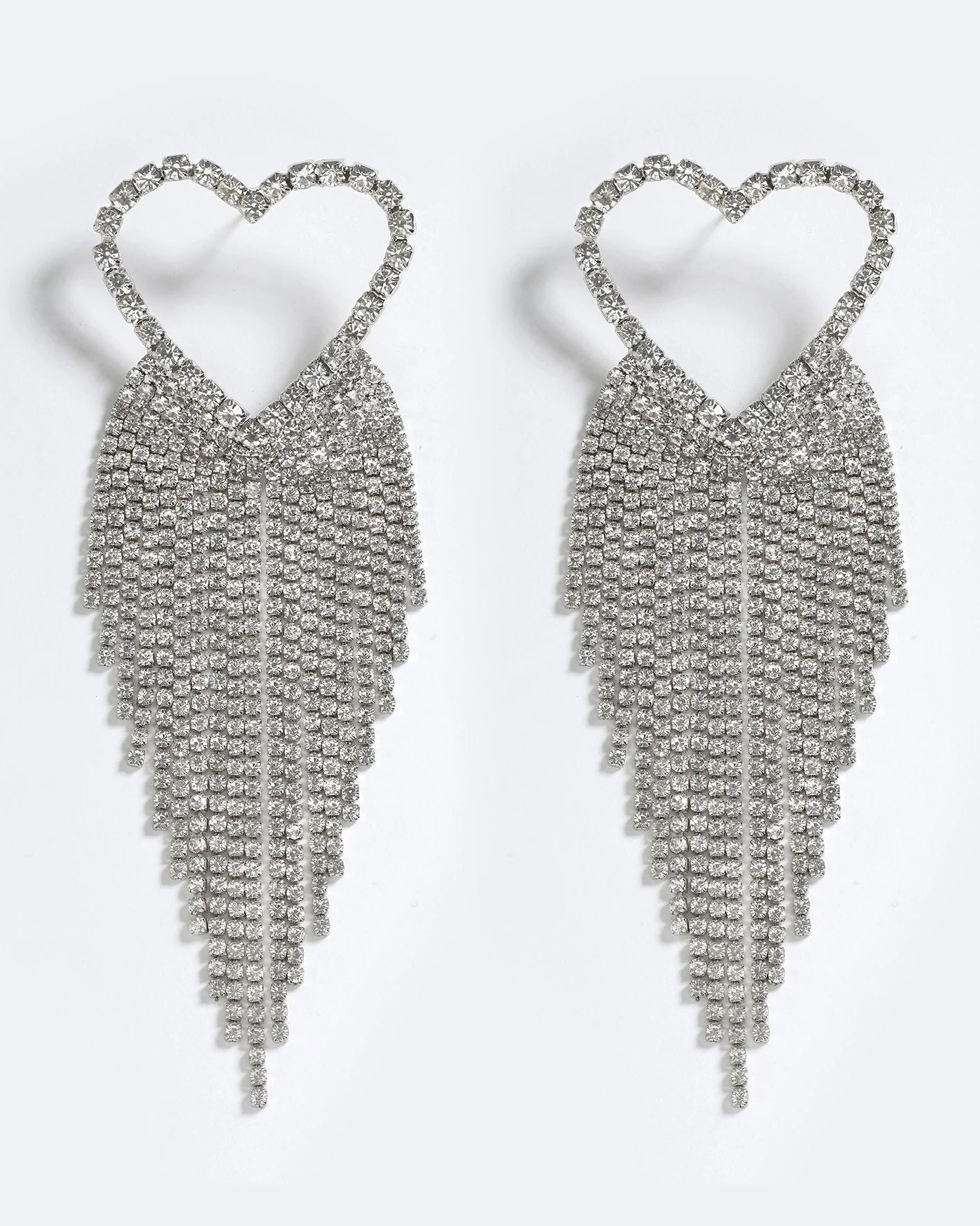 SPARKLING HEART EARRINGS - Image 3