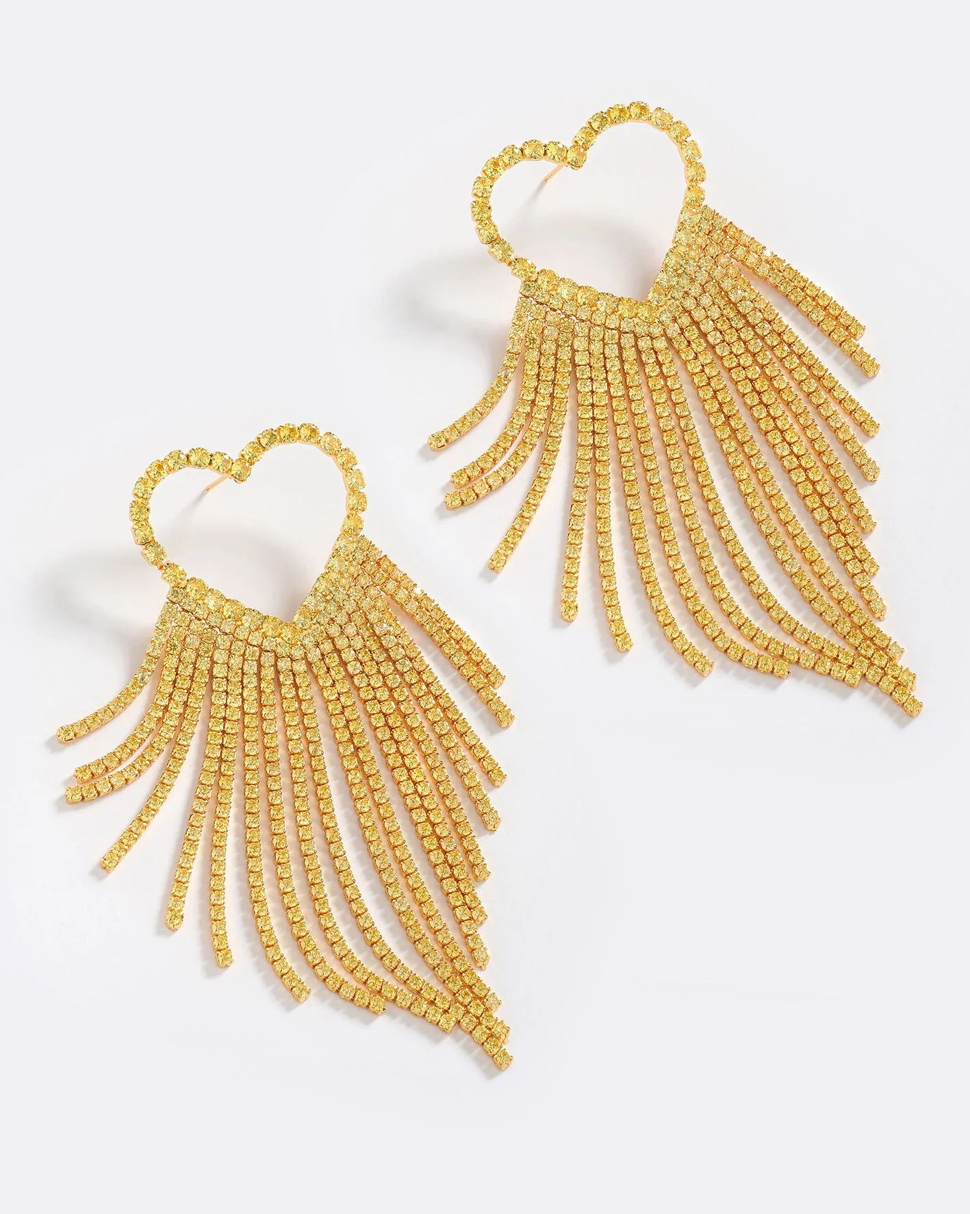 SPARKLING HEART EARRINGS - Image 4
